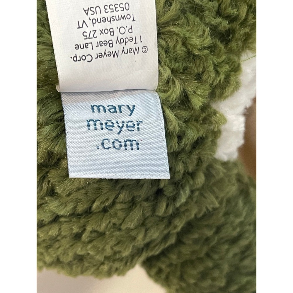 Mary Meyer Marshmellow Gator Plush 15" Lovey Stuffed Animal - Picture 5 of 6